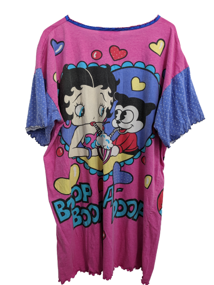 [S/M] 90s Betty Boop Colorful Nightshirt