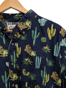 [XL] Hollister Cactus Print Button-Down