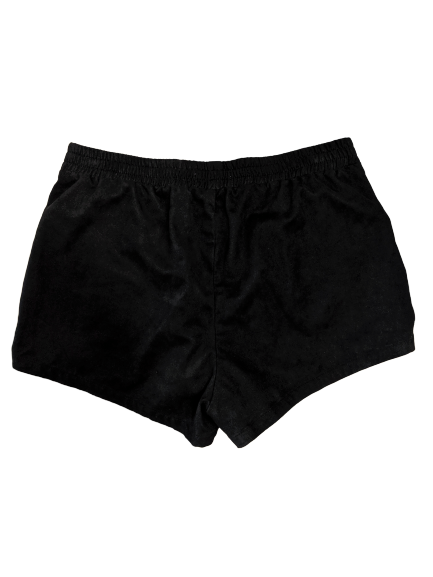 [M] Kendall + Kylie Faux Suede Braided Shorts